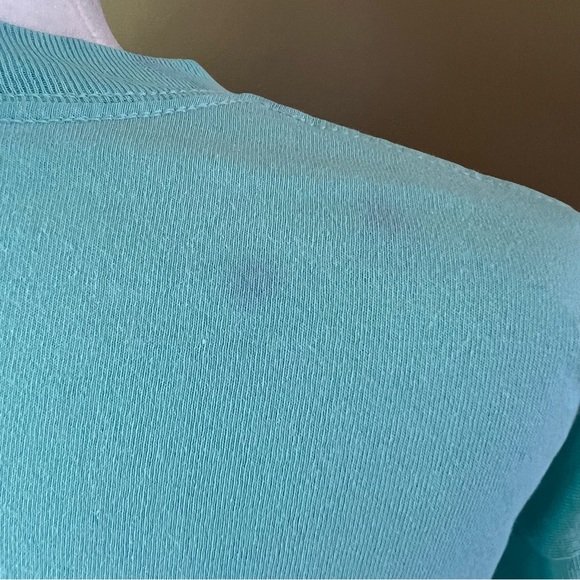 Simply Southern Small Green Pink Seahorse Star Anchor Ocean Beach Shirt - Picture 7 of 8